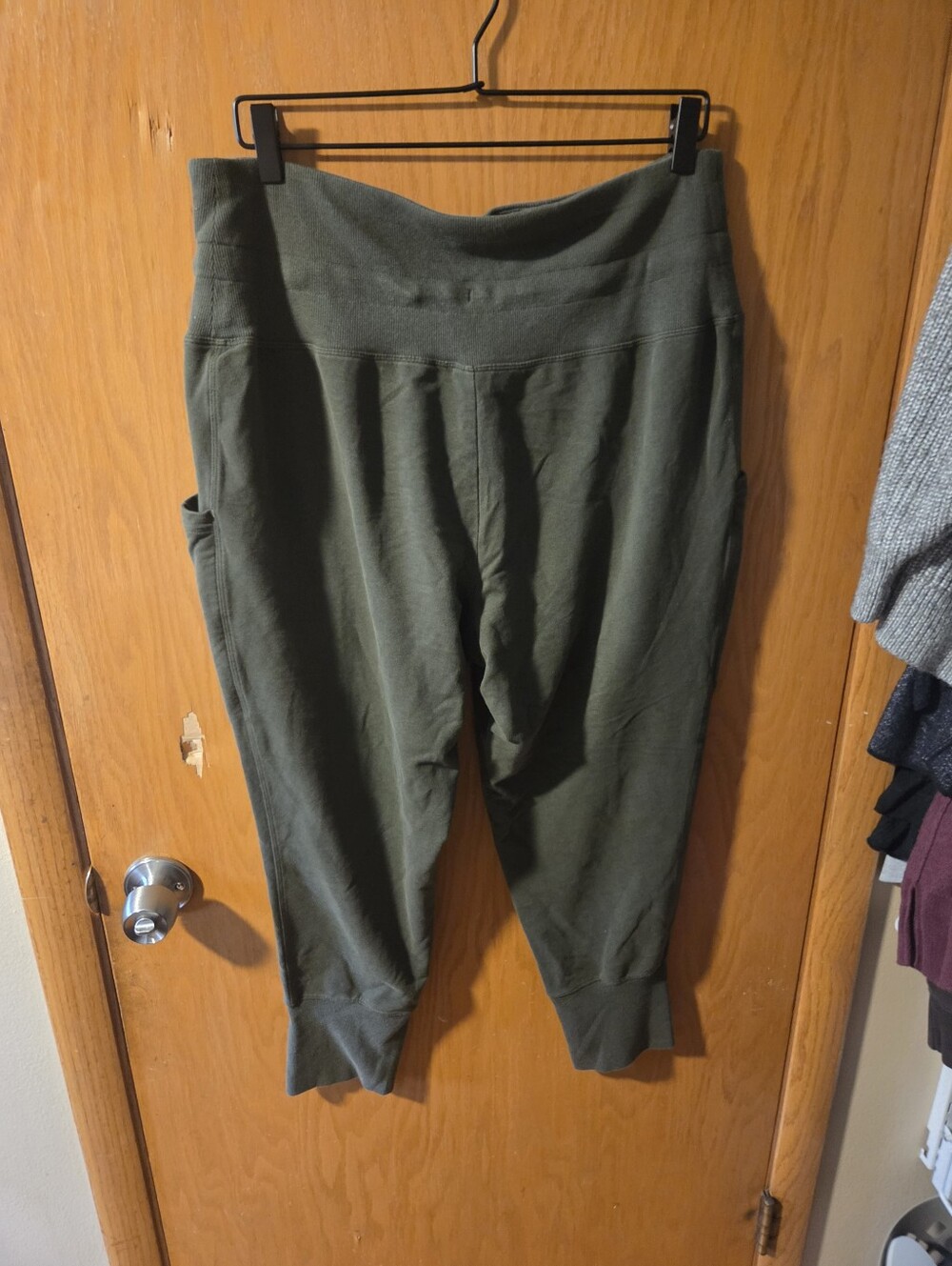Womens Green Leggings/harem Pants